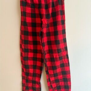 Men’s Wondershop Red and Black buffalo Plaid flannel pajama pants size S. NWOT